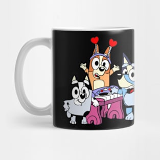 happy bluey Mug